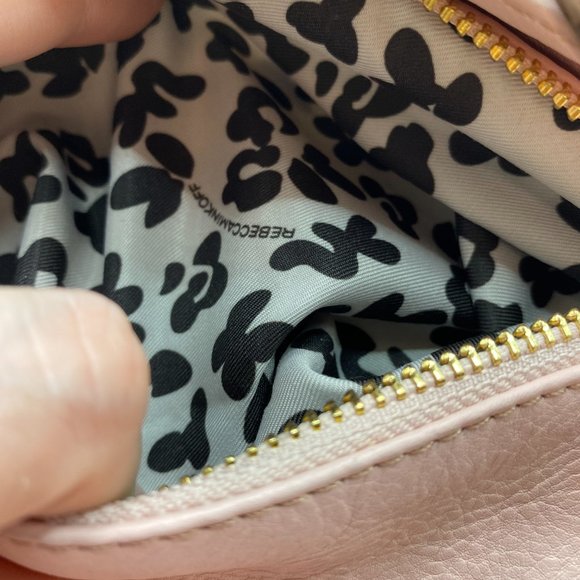 Rebecca Minkoff Mini Mac Crossbody Purse in Pink with Rose Gold Hardware - Picture 2 of 15